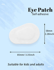 Child wearing eye patch during therapy