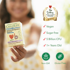 Ingredients list for CHILDLIFE ESSENTIALS Childbiotics probiotic