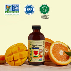 Non-GMO and gluten-free indicators on packaging