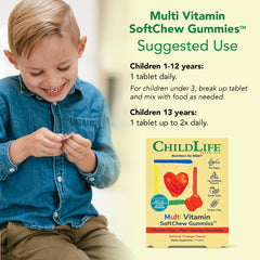 Toddler vitamins product on shelf