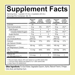 Kid-friendly on-the-go orange calcium sticks