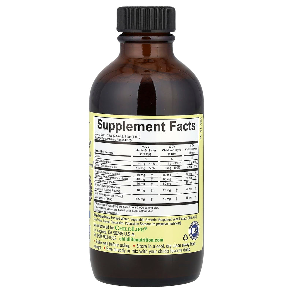 Label artwork for CHILDLIFE ESSENTIALS Child Life First Defense