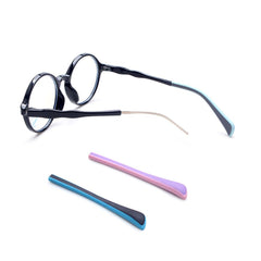 Packaging shows 1 pair of eyeglass end tips ear sock pieces tube