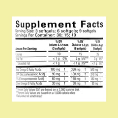 DHA, EPA and Omega-3 brain health benefits illustration