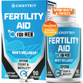 Chisytkiy Male Fertility Supplements bottle on white background