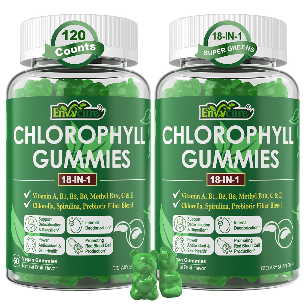 Chlorophyll Gummies 18-IN-1 packaging