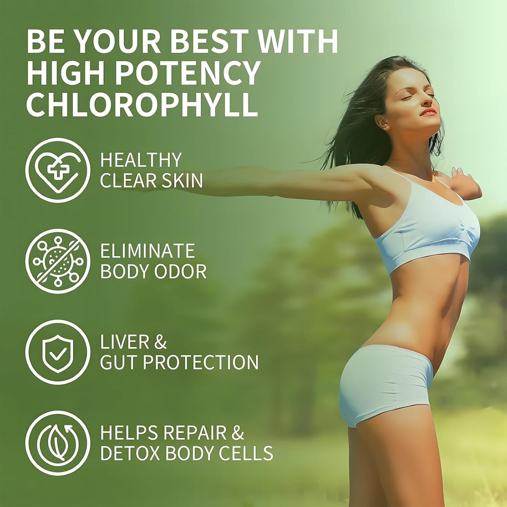 Ingredients including mulberry-derived chlorophyll, black seed oil, moringa and probiotics