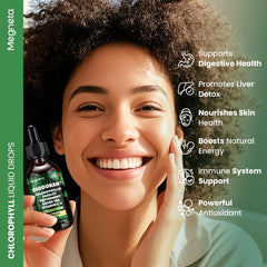 Ingredients: chlorophyllin, parsley, peppermint, and green tea