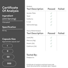 Product shot of Double Wood chlorophyll liquid drops 2oz
