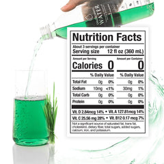 Chlorophyll Water 1L 6-pack side view