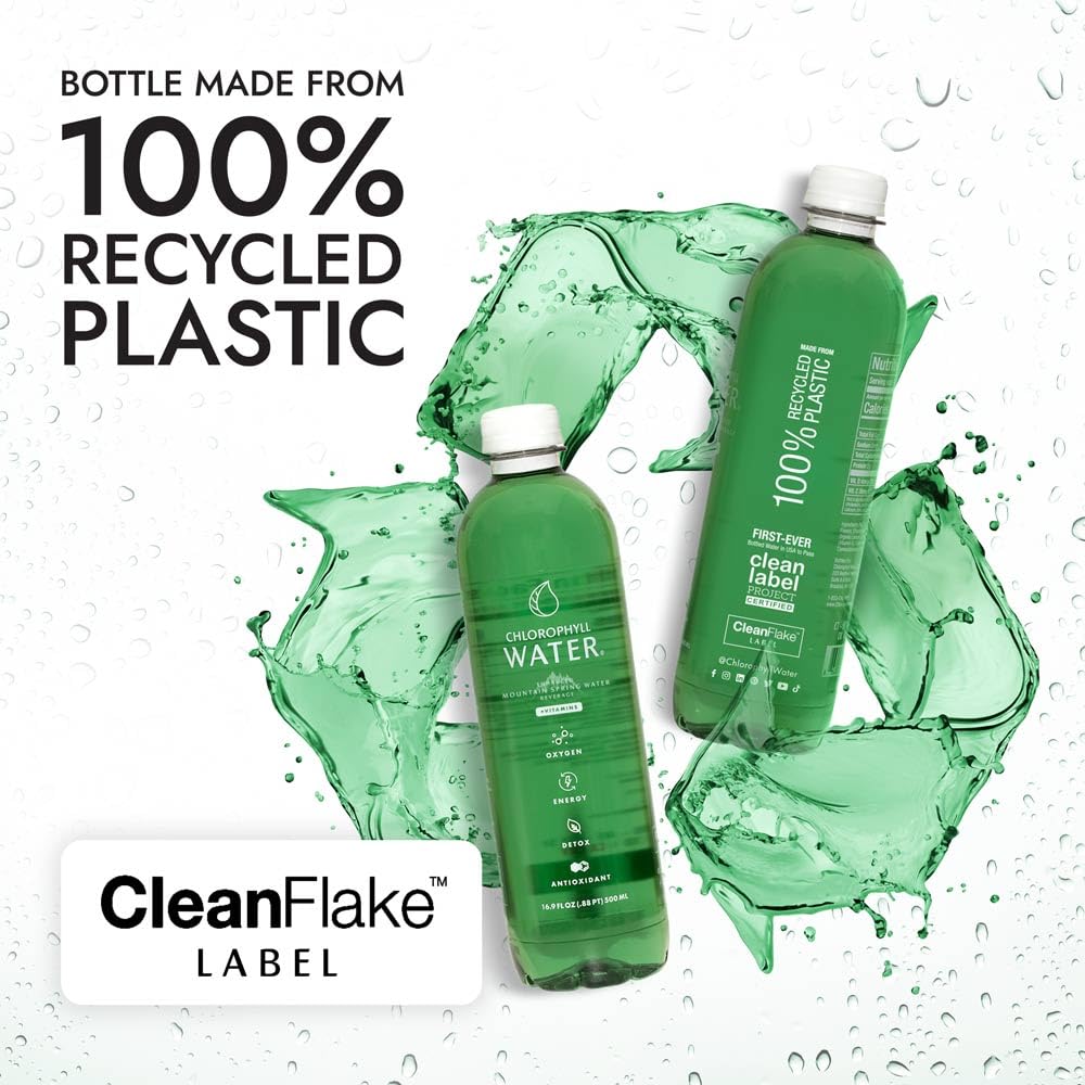 Clean Label Project certification on Chlorophyll Water packaging