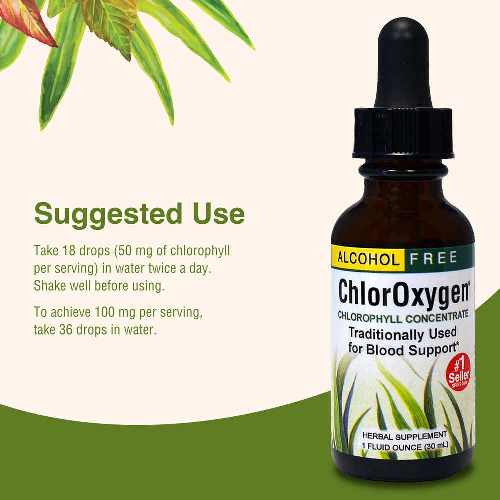 Chlorophyll derived from European fescue