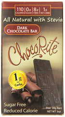 ChocoRite Dark Chocolate Bars 5 oz packaging front