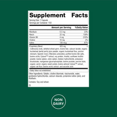 Cholaplex ingredients including Orchex, Cataplex B2 and Cataplex F