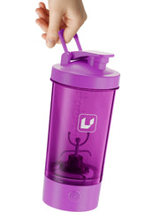 Cholas electric shaker bottle 24oz capacity with secure cap for spill-free workouts