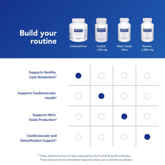 Illustration of lipid metabolism support by CholestePure