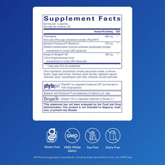 Berberine phytosome capsules with citrus bergamot