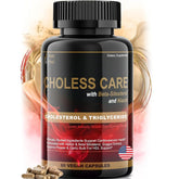 Cholesterol supplement bottle label