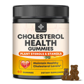 Cholesterol Supplements Gummies bottle Pineapple Flavor 60 Count