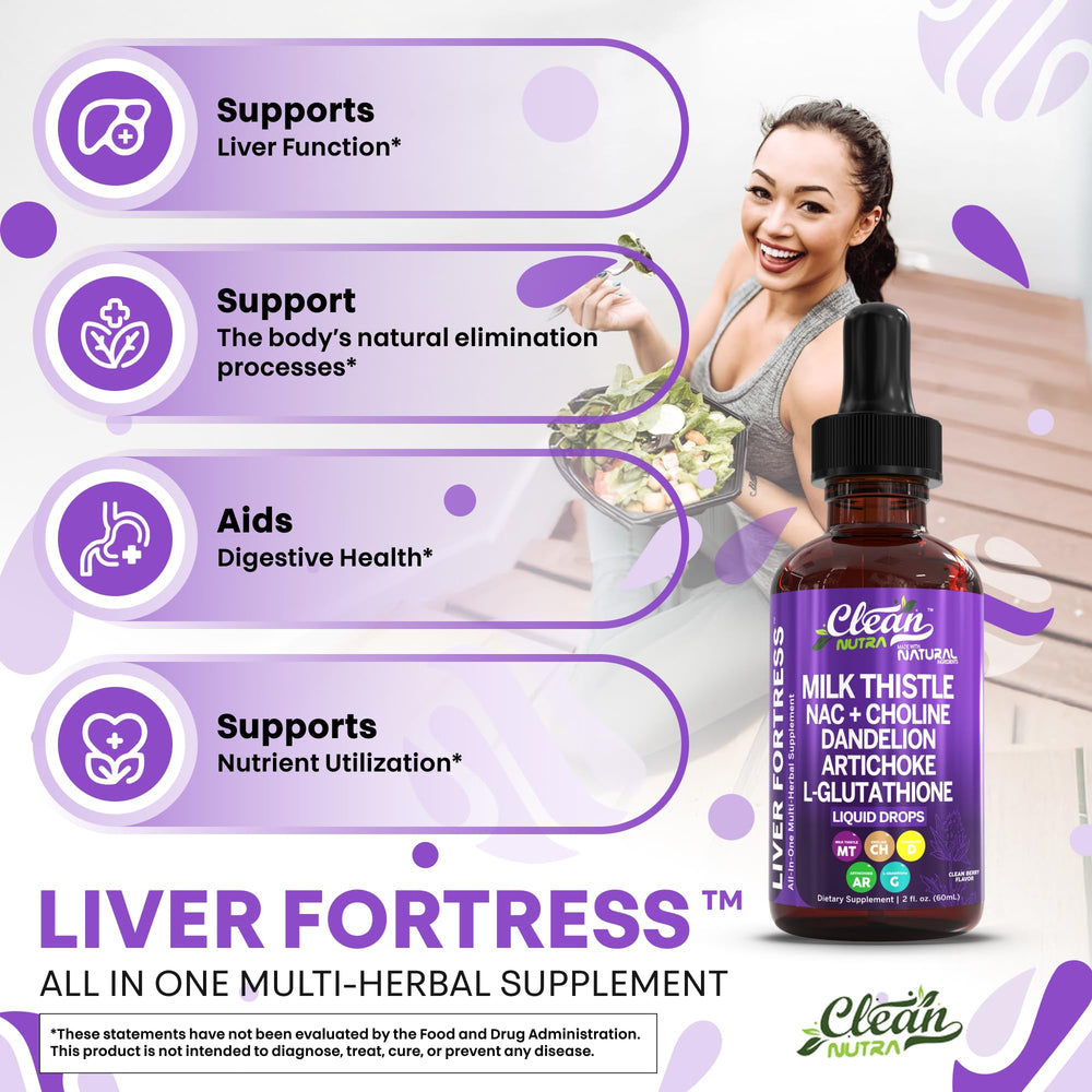 Choline inositol and liver support ingredients in liquid form