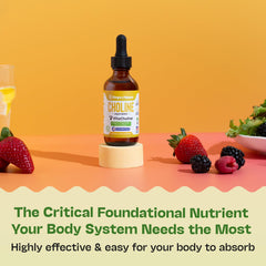 USA-made GMP-certified facility icon for Choline Drops