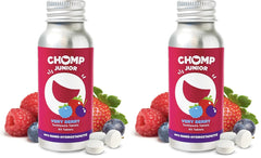 Chomp Junior Very Berry Toothpaste Tablets Pack 2 – front view