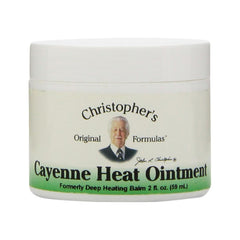 Christopher's Original Formulas Cayenne Heat Ointment 2 oz jar