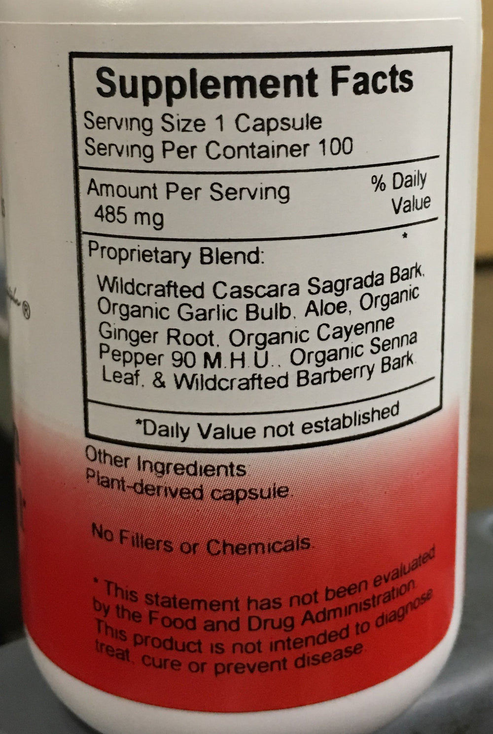 Herbal blend image for Christopher's Original Formulas Quick Colon Part 1 with cascara sagrada and companions.