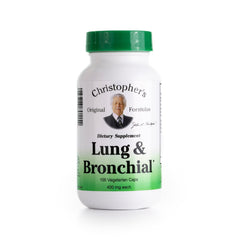 Bottle of Christopher's Original Lung & Bronchial Formula