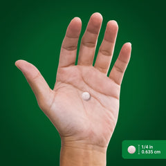 Tablets inside chromium picolinate bottle next to cap