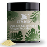 Chuga Grass Fed Colostrum & Collagen Peptides bottle label