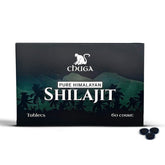 Chuga Himalayan Shilajit Tablets bottle with 60 servings