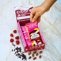 Nutrition facts and 12-count packaging back view