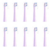 CILGEWH replacement heads 10 pack for Colgate Hum in purple