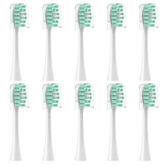 CILGEWH Gleem replacement toothbrush heads in white, 10-pack