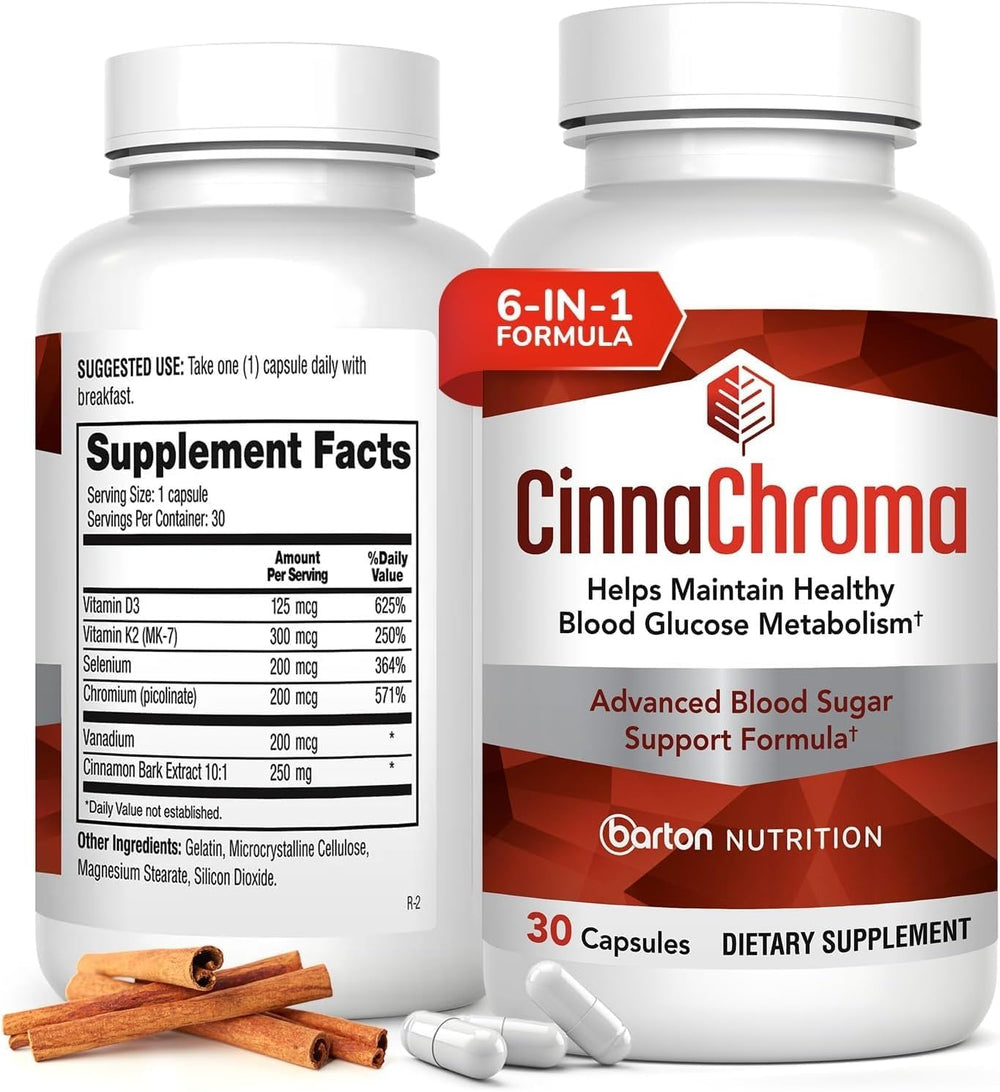 CinnaChroma capsules front view