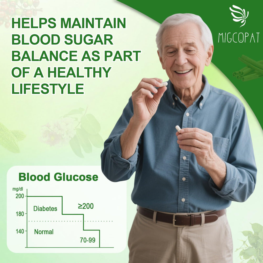 Cinnamon, bitter melon, berberine HCI and other ingredients