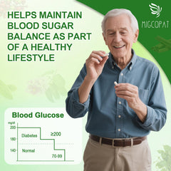 Cinnamon, bitter melon, berberine HCI and other ingredients