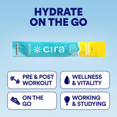 Cira Hydration flavor variety display showing available flavors