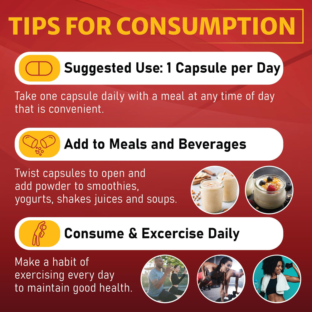 One vegan capsule showing daily dosage