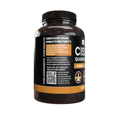 Close-up of single-ingredient Cissus Quadrangularis capsules