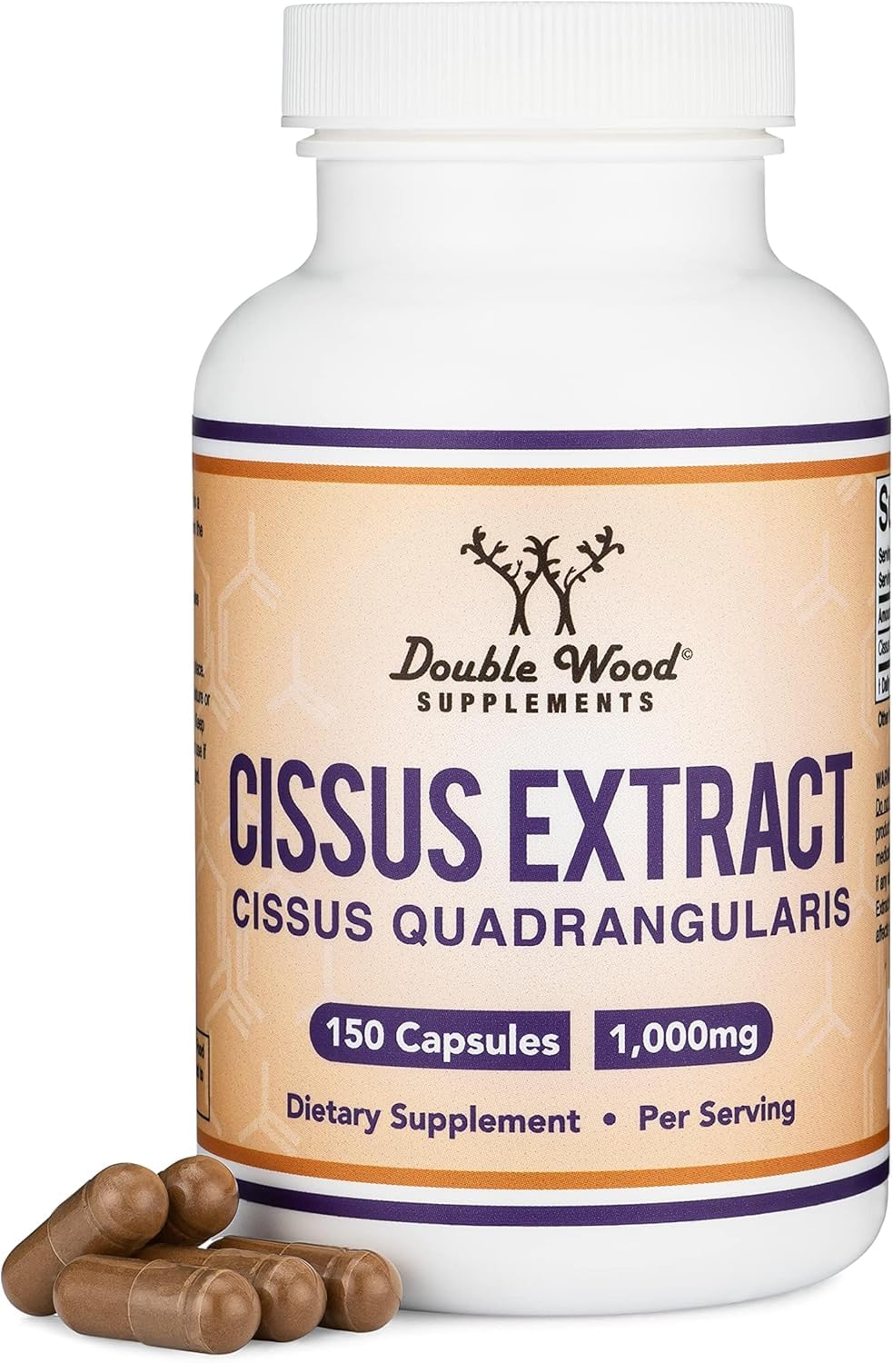 Cissus Quadrangularis Super Extract bottle and product label