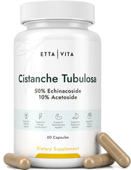 Potent Cistanche Tubulosa Capsule bottle label front (500 mg)