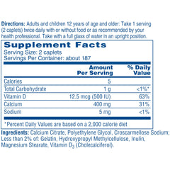 No. 1 calcium brand recommended by doctors and pharmacists