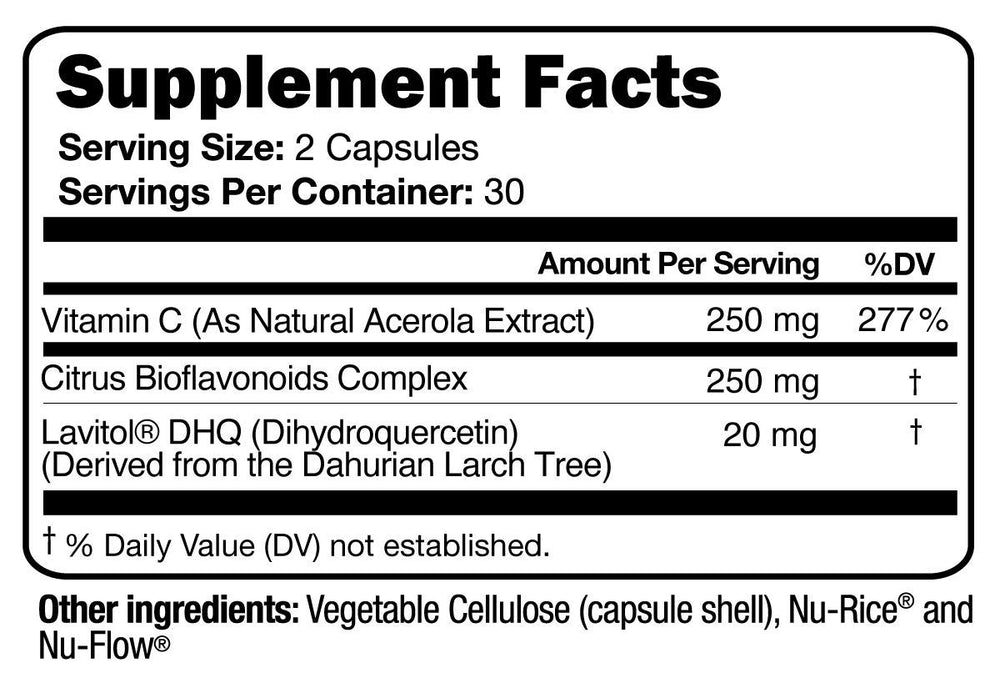 Citrus bioflavonoids complex illustration