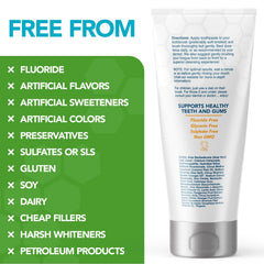 Citrus Blast flavor illustration for toothpaste