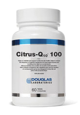 Citrus-Q10 100 bottle label with Douglas Laboratories branding