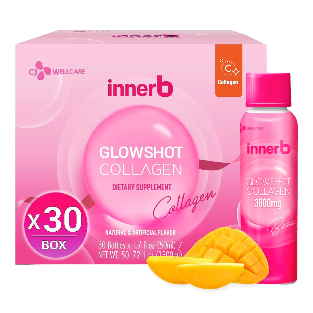 CJ Wellcare Innerb Glowshot Collagen bottle front view