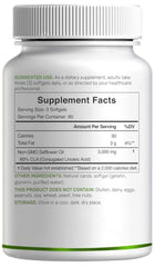 Close-up of CLA 3000mg softgels, image 1