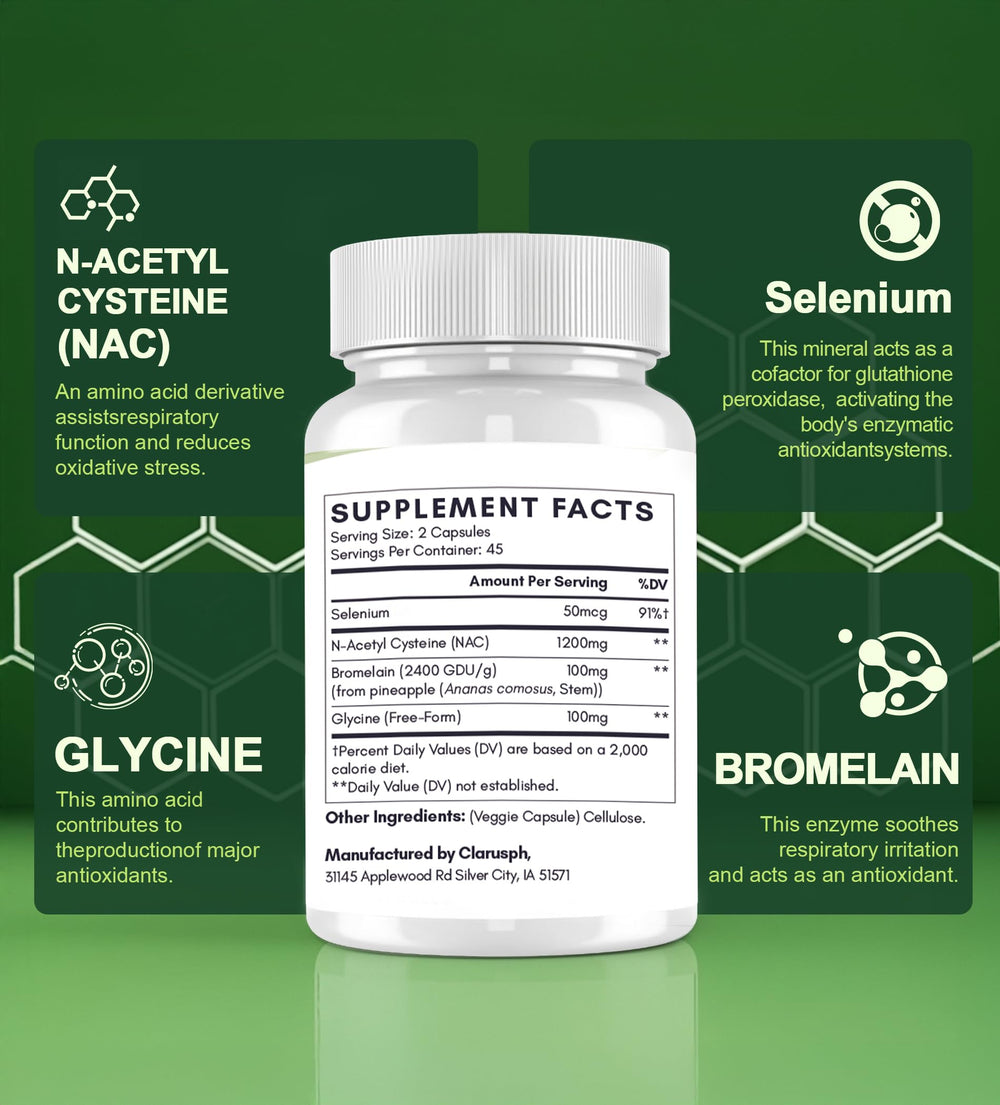 Antioxidant support concept with glutathione